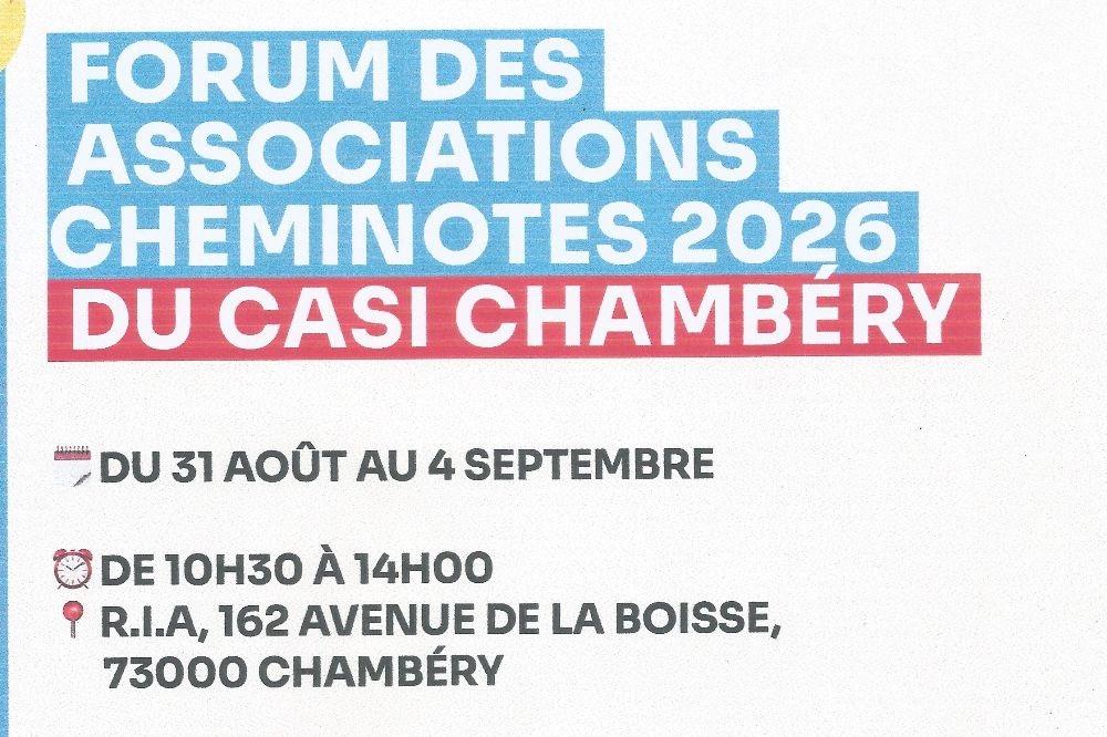 FORUM DES ASSOCIATIONS CHEMINOTES 2026