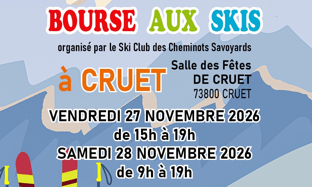 BOURSE AUX SKIS 2026